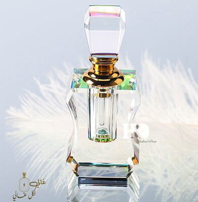 زجاجة كرستال دهن عود ملكي